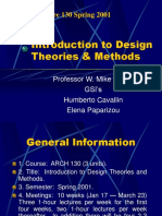 Introduction to Design Theories & Methods
