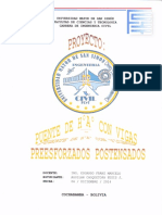 Proyecto - Puente Con Vigas Preesforzadas BPR