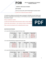 TVM Chapter 4: Calculating Future and Present Values