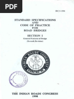 IRC-5-1998 (STD Spe and Code of Practice For Road Bridges I)