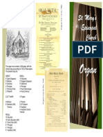 2016 Organ Brochure