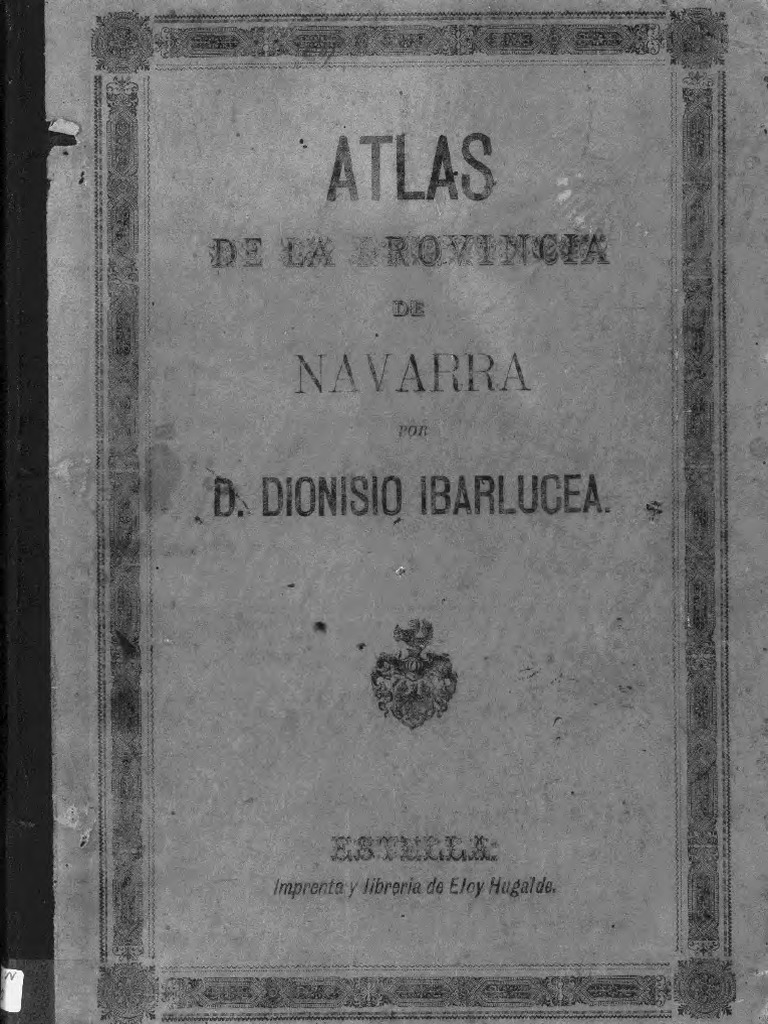 Atlas De Navarra 1886 Fss023000 - 