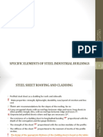 Specific Elements of The Industrial Buildings (Lecture 3)