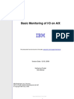 Basic Monitoring of IO on AIX