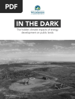 Download In the Dark The hidden climate impacts of energy development on public lands  by The Wilderness Society SN369836506 doc pdf