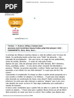 Casamento, Bla, Bla, Bla..