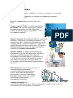 Ramas de La Química