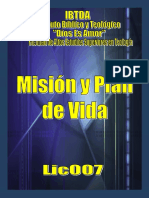 LIC007-Misión y Plan de Vida