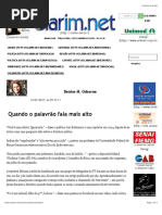 Quando o palavrão fala mais alto