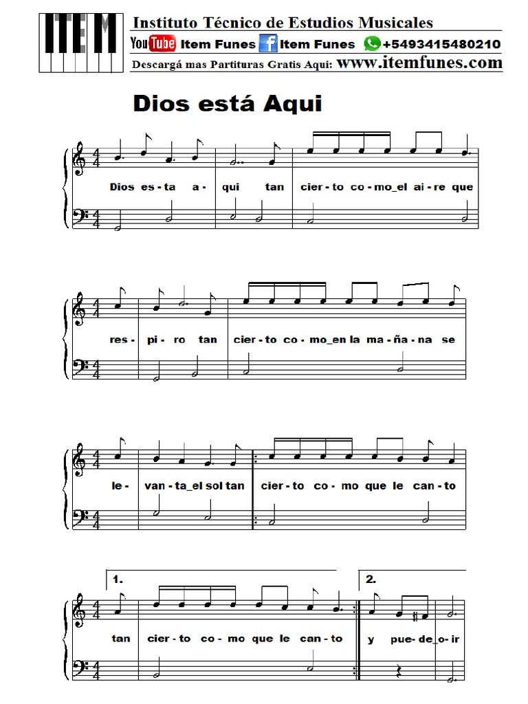 Dios Esta Aqui PDF