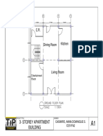 3-Storey Apartment Building: Entertainment Room