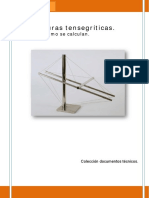 Estructuras tensegríticas cálculo