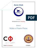 AeroClub Module5 Make a Foam Plane