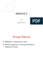 3 Sewage Disposal