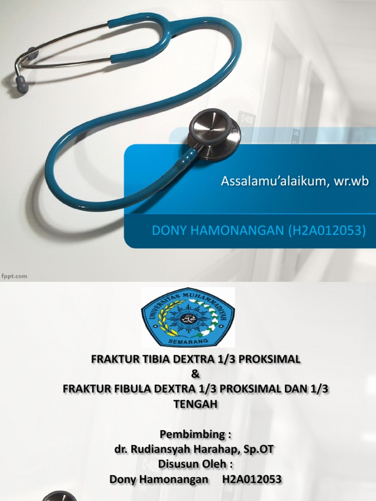 Fraktur Tibia Fibula | PDF