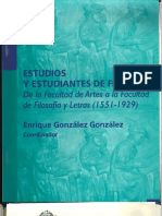 Gabriela Cano - La Escuela Nacional de Altos Estudios y La Facultad de Filosofía y Letras