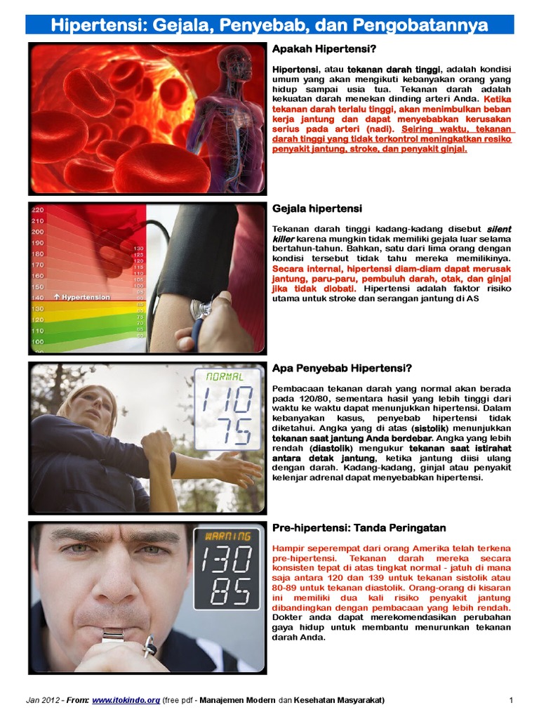 Tandatanda Hipertensi Yg Perlu Diketahui Jangan Menyepelekan