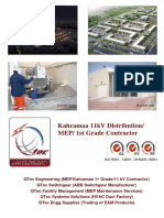 Kahramaa 11kV Distribution/MEP/ 1st Grade Contractor Services