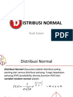 Pertemuan12 Distribusi Normal