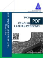 Pk10 Pengurusan Latihan Personel