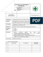 SOP Pelaporan Dan Distribusi Informasi