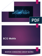 BCG Matrix Presentation by Khalid Mirza