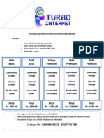 Contact Us. 03008403633 - 0307776758: 1Mb Basic 2Mb Basic 1Mbps Premium 2Mb Premium 4Mb Premium