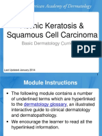 Actinic Keratoses and Squamous Cell Carcinoma