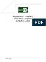 Polycold Fast Cycle (PFC) Water Vapor Cryopump Installation Manual