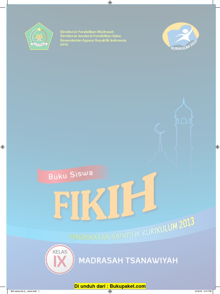 Buku Fiqih Kelas 9 1