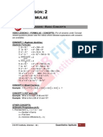 2 - Formulae