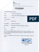 Surat Keterangan Dari Sarana PDF