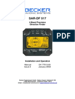Becker SAR-DF 517 Manual