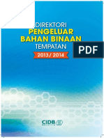 U2 DBB 00 Direktori Bahan Binaan Update 03 PDF