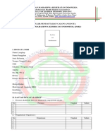 Formulir Oprec Periode 2016-2017