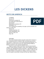 Charles Dickens - Note Din America
