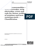 ISO 14343 Welding Consumbale Specification