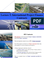 Lecture 5: International Project Finance Contracts