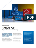 TANDO 700 Article High Voltage Insulation Testing OMICRON Magazine 2015 ENU