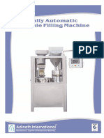 Fully Automatic Capsule Filling Machine