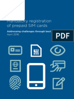 Biometric Sim Registration