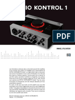 Audio Kontrol 1 Manual French