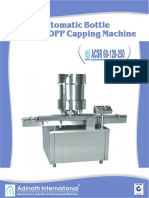 Automatic Bottle Screw/ROPP Capping Machine