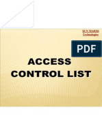 File1 Day8 Access List