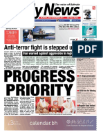 Anti-Terror Fight Is Stepped Up: Progress Priority