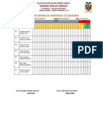 Registro de Asistencia 2do 3ro 4to y 7mo