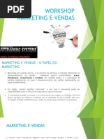 Vendas e Marketing