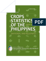 Crops Statistics of The Philippines - National and Regional, 2011-2015