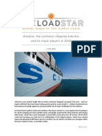 Analysis: The Container Shipping Industry and Its Major Players in 2018