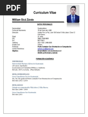 Curriculum Actualizado